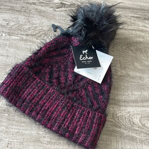 Echo New York NEW Fuzzy Hat